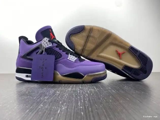 (FRIENDS SCOTT 4 TRAVIS LN4 RETRO JORDAN PURPLE FAMILY) AND 766296 0514
